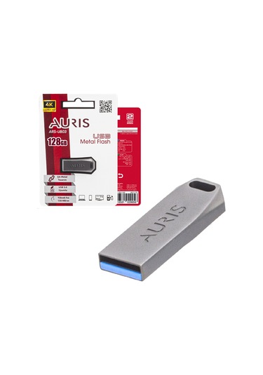 Auris Ub03 128gb Usb 3.0 Uyumlu Metal Flash Bellek