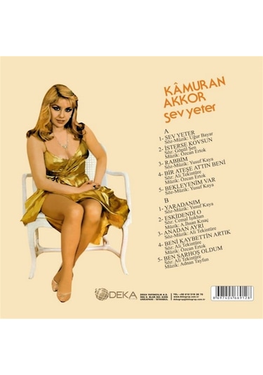 Kamuran Akkor - Sev Yeter Plak