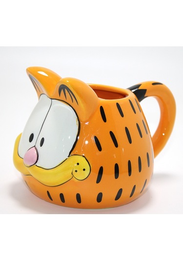 Kabartmalı Kupa Bardak - Garfield Figürlü