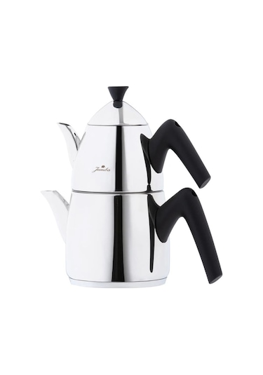 Jumbo Lizbon Çaydanlık Takımı 8534 Siyah