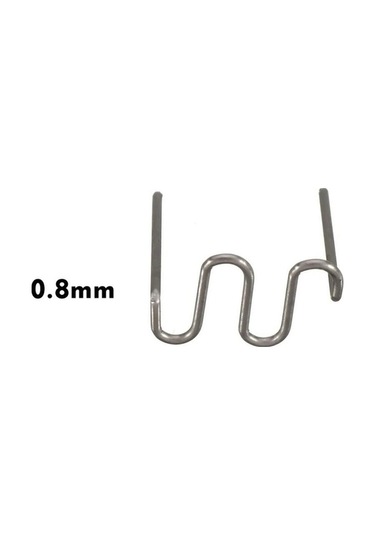 Novahub 500 Adet 0.8mm Tampon Plastik Parça Onarımları İçin Zımba Teli