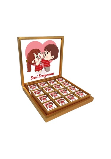 Blackeye The Essence of Chocolate Sevgiliye Hediye Sevgililer Günü Çikolatası 48 Adet Madlen Çikolata