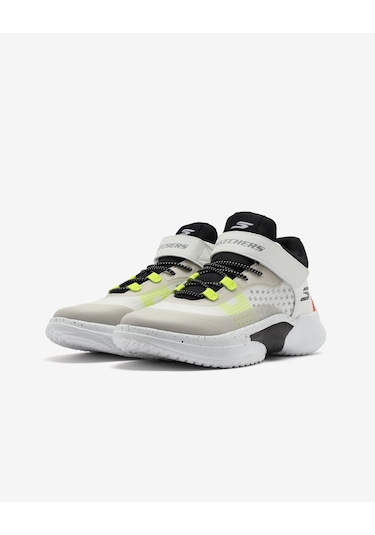 Skechers Skx Court Hype - Hooper-hero Büyük Erkek Çocuk Beyaz Basketbol Ayakkabısı 406068l Wbrd Beyaz