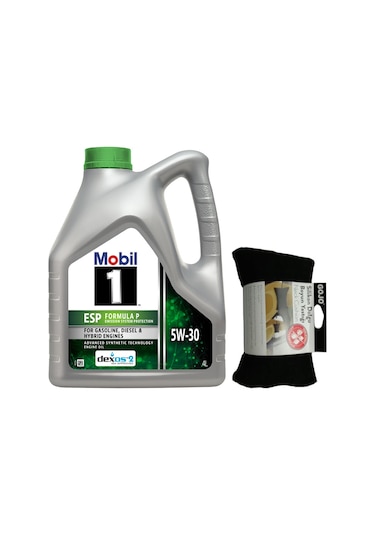 Mobil 1 Esp Formula P 5W-30 Sentetik Motor Yağı 4 L + Silikon Boyun Yastığı Siyah