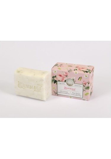 Hanımağa Akdeniz Doğal Katı Gül Susam Papatya Sabunu 100 G