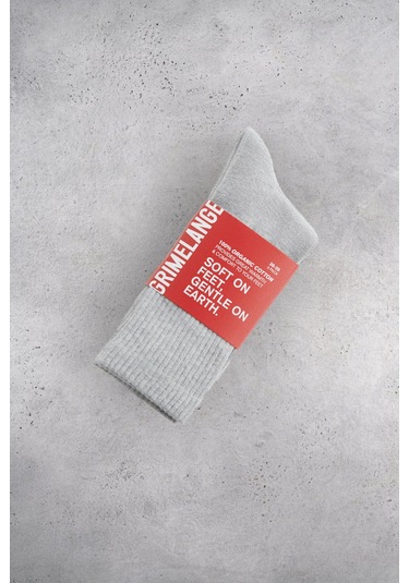 ELANOR Kadın Organik Pamuklu 3 Lü Paket Grimelanj Çorap