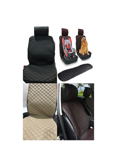 Honda Crx Deri Oto Koltuk Minderi Başlıklı 3 Lü