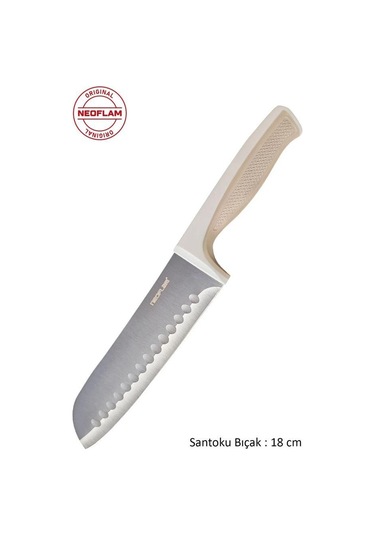 Neoflam Fika Microban Bej 5 Parça Bıçak Seti Bej