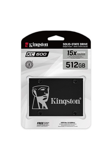 Kingston KC600 SKC600/512G 2.5" 512 GB SATA 3 SSD