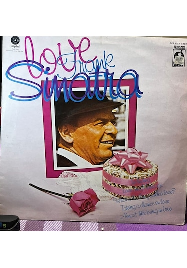 Frank Sinatra - Love Lp 1973 - Capitol Records / Mfp - İngiliz Baskı Plak