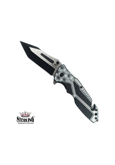STERLING 12,7 cm Kamp Çakı Gri - Siyah