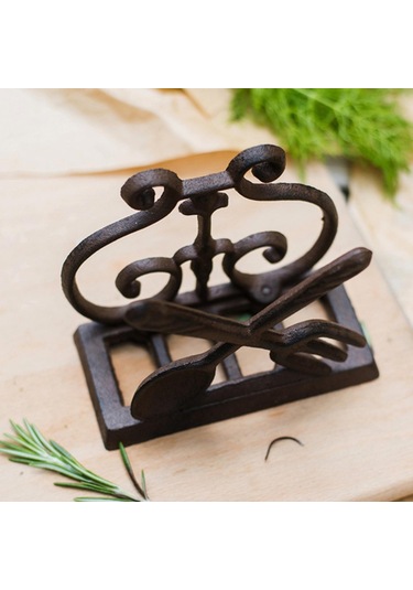 Suntek Retro Peçete Tutucu Yaratıcı Depolama Çatal-ve-kaşık