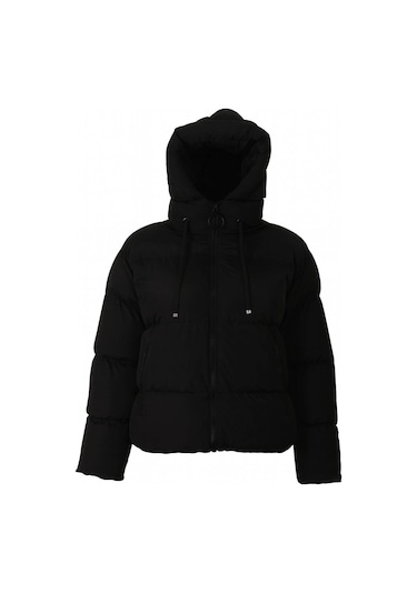 Trender Siyah Kadın Mont Y02 Siyah