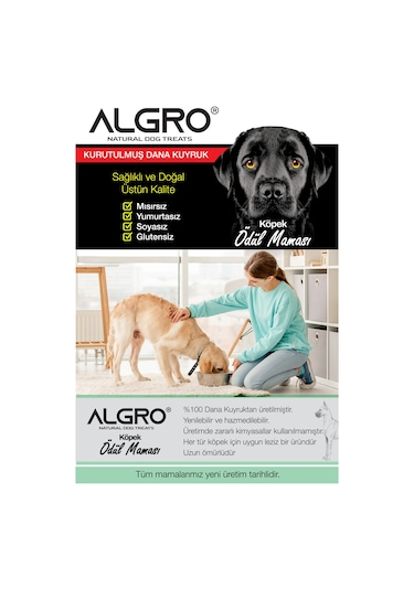 Algro Dana Kuyruk Çiğneme Kemiği 3 x 120 G