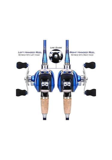 Novahub Baitcasting Balıkçılık Makarası 18bb Sol/sağ El Reel, Yüksek Kalite Left Hand Balıkçılık Reel, Alüminyum Ve Bilyalı Rulmanlı, Ergonomik Tasarım