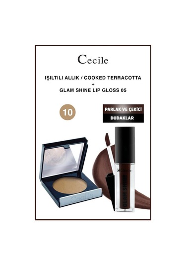 Cecile Işıltılı Yanaklar Ve Parlak Çekici Dudaklar Serisi 10-05