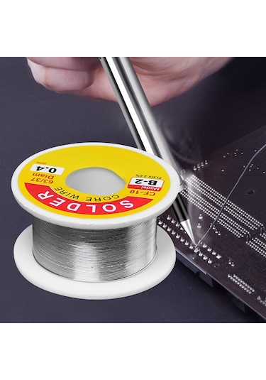 Suntek Devre Kartları Için Lehimleme Makarası Teli 0,4-mm