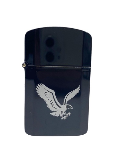 Lotus Benzinli Çakmak Siyah Kartallı 309145