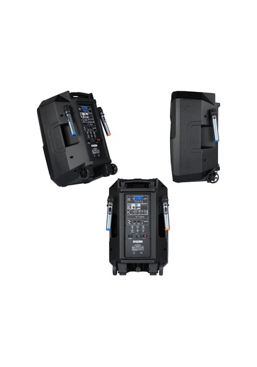 Lastvoice Ls-p2915 Portatif Taşınabilir Mikrofonlu Şarjlı Ses Sistemi Hoparlör 15 İnç 850 Watt