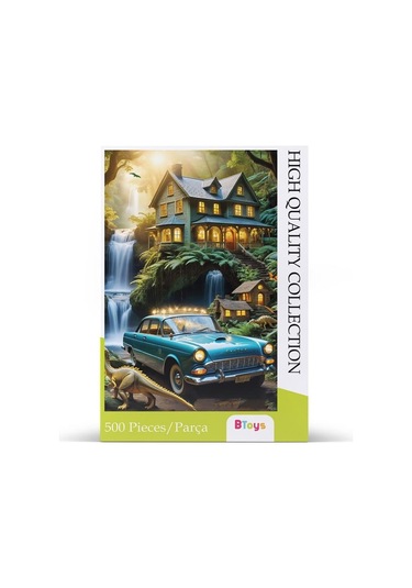 Btoys 500 Parça Puzzle Klasik Arabalar 9057