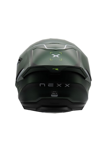 Nexx Y.100R Baron Kapalı Motosiklet Kaskı Mat Yeşil