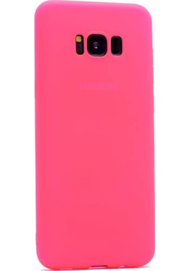 Samsung Galaxy S8 Plus Kilif Soft Mat Silikon Korunakli Kapak 409710441