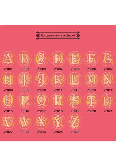 Kartlar, Zarflar, Davetiyeler, Şarap Paketleri, Düğün Mektupları İçin Mühürleme Mum Çubukları İle Klasik Mühür Damgası Seti - Stil S