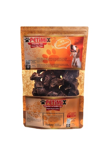 Petimix Dana Küp Ciğer Köpek Ödül Maması 100 G