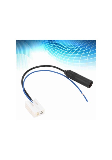 Moveevo Toyota Camry, Corolla, Crown, Highlander İçin Dayanıklı Abs Radyo Anten Bağlantı Adaptörü Erkek Uç