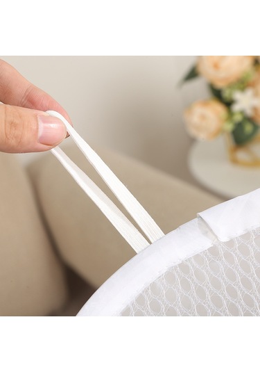 Kosona Uzun Boylu Organik Kumaş Zürafa Desenli Banyo Çamaşırı Sepeti - Geniş Kapasiteli Evcil Organizasyon Aleti