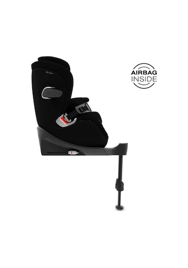 Cybex Anoris T Isize (Deep Black) Dünyanın Ilk Airbagli Oto Koltuğu) 9-21 Kg