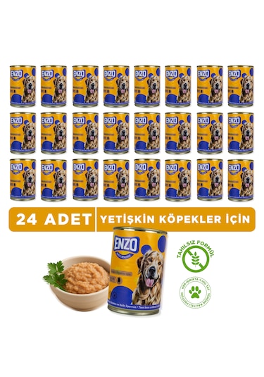 Dana Etli Konserve Köpek Maması 400 Gr X 24