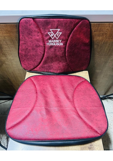 Massey Ferguson 135 Kırmızı Branda Ve Massey Ferguson Armalı Düz Koltuk Kılıfı