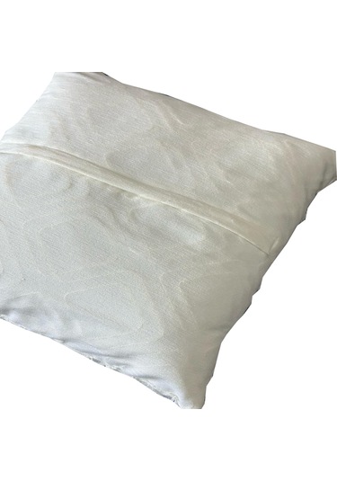 Goldroom Özel Tasarım Şönil Zemin Punch Dekoratif Dolu Kırlent Vi