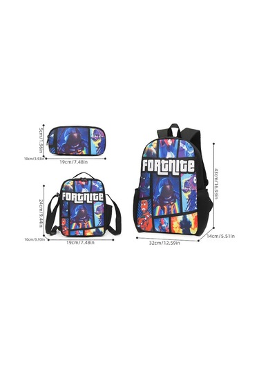 Adet/takım Ookbags Fortnite Sırt Çantası Öğle Yemeği Çantası Kalem Kutusu Okul Açık Hava Seyahat Kamp Piknik İçin Diğer