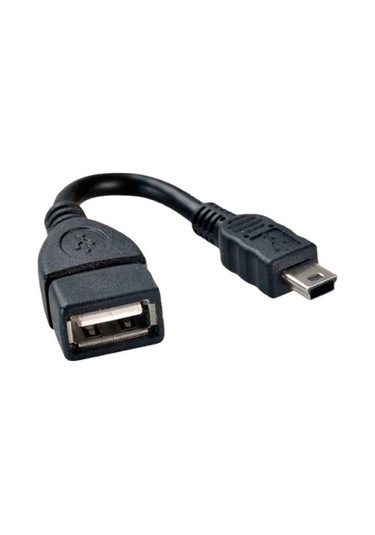 5 Pin Mini Usb Erkek To Usb Dişi - Otg Kablo