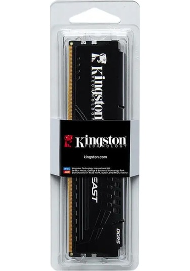 Kıngston Beast, Kf556c36bbe-32tr, 32gb, 5600mhz, Ddr5, Cl36, Desktop Gaming Ram Soğutuculu