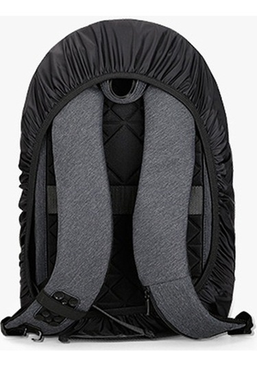 Novahub Taşınabilir Yağmurluk: Dayanıklı Kumaş Su Geçirmez, Siyah Siyah