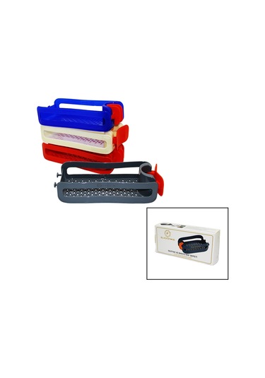 Mutfak Ve Banyo Raf Sepeti Silikon Tutacaklı 21-30mm 5131 Düz