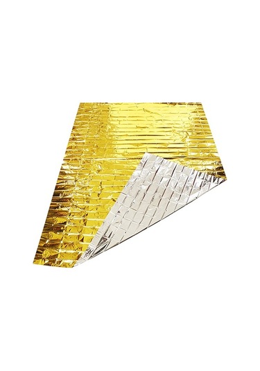 Novahub Yansıtıcı Tekstil Acil Battaniye Hafif Ve Su Geçirmez, Outdoor Sporcular İçin Uygun Çok Renkli