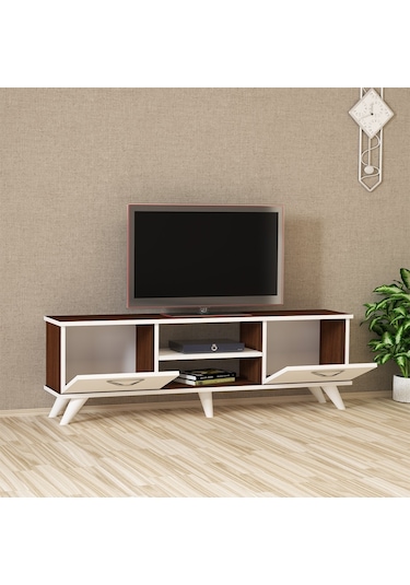 Kalender Dekor Lima Tv Ünitesi Lim03 Ceviz-Beyaz