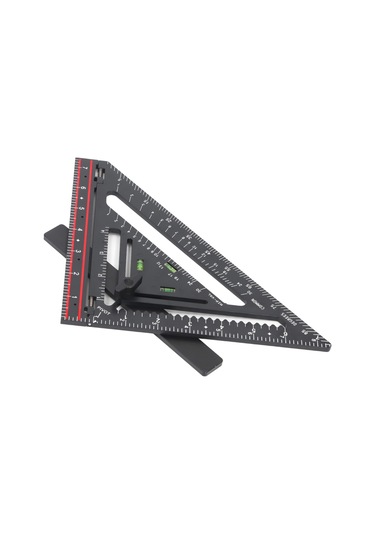 Maiyame Plastik Çift Taraflı Katlanabilir Halka Çizgi, Ahşap İşleri, Mobilya Ve Mimari Tasarımlar İçin Doğru Açı Ölçümü Ve Konumlandırma Çubuğuyla Profesyonel Araç Seti