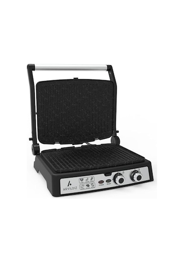 Aryıldız Multi Grill 2000 W Tost Makinesi Antrasit