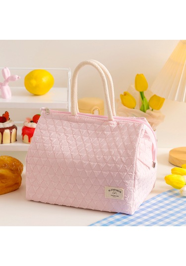 Termal Ve Soğuk Öğle Yemeği Çantası Çantası-pembe Pembe