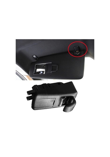 Araba İç Mekan Güneşlik Klipsi Trim Tutucu 95b857561 Porsche Macan İçin