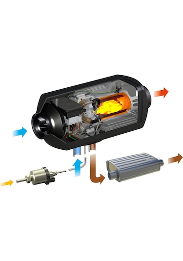 Eberspacher D2l 12v Dizel Isıtıcı