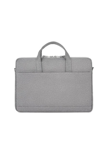 Macbook, Apple Ve Xiaomi 15 İnç Bilgisayarlar İçin Uygun Oxford Kumaş Dizüstü Bilgisayar Çantası. Gri