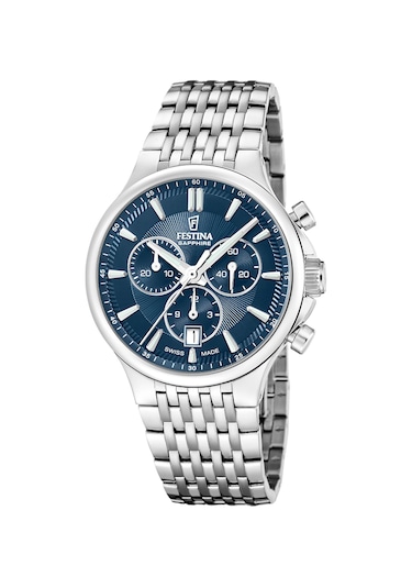 Festına Swıss F20093/2 Chrono Erkek Kol Saati Altın