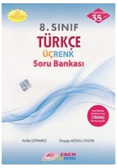 8. Sınıf Türkçe Soru Bankası LGS - ESEN ÜÇRENK Yayınları