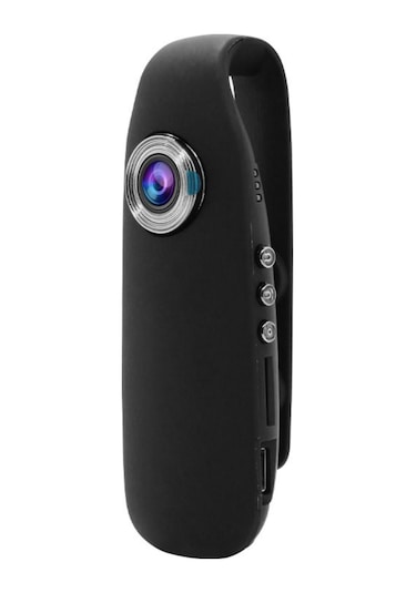 Wezone Mini Gömlek Kamerası 1080p Geniş Açı, Hareket Algılama Ve Gürültü Azaltma, Dışarıda Kullanıma Uygun, Usb Şarjlı